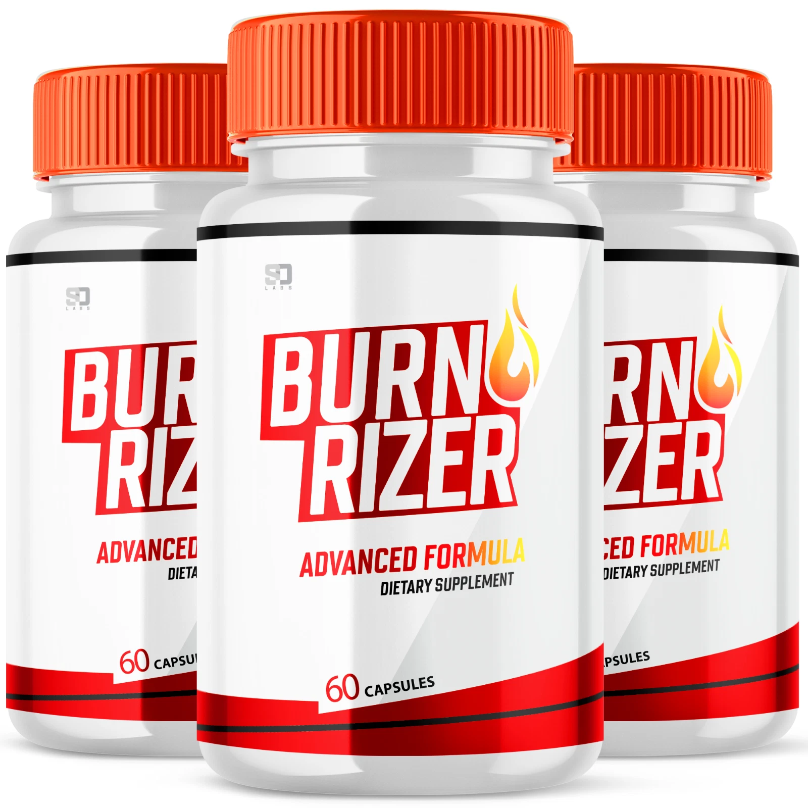 Burn Rizer Capsules Advanced Formula Boost Energy & Metabolism (3 Pack)