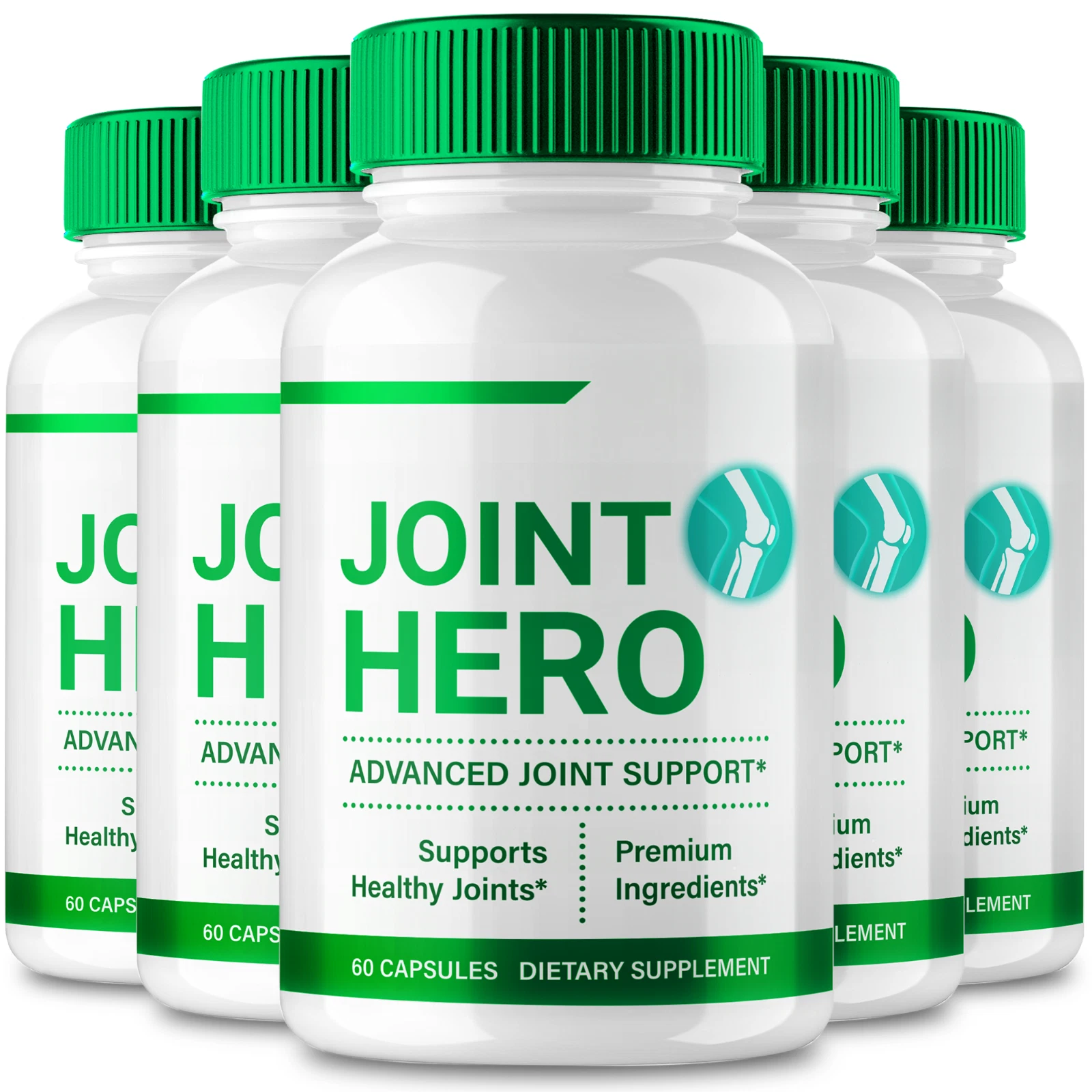 (5 Pack) JoinHero Joint Formula Support Pills, Join Hero Capsules (300 Capsules)
