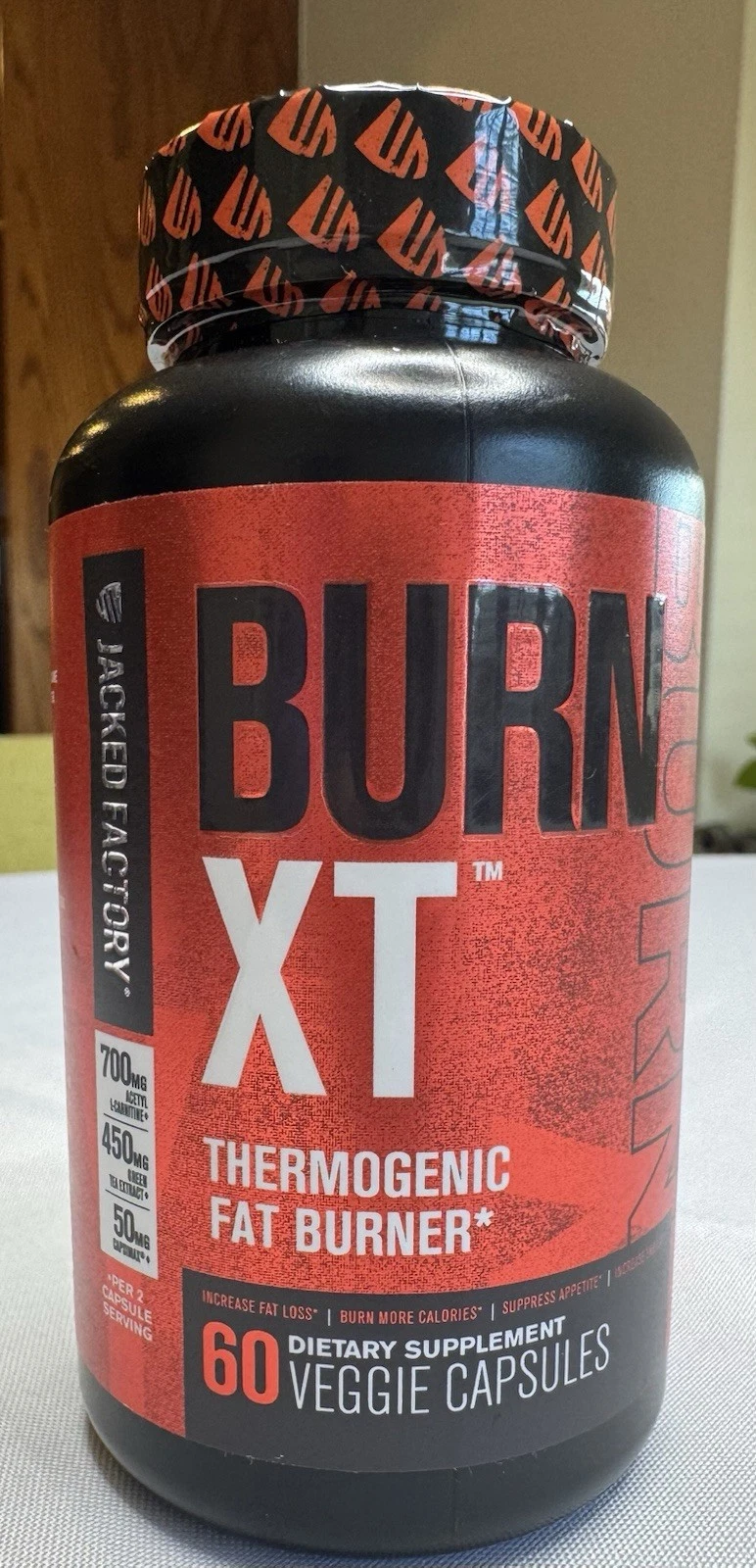 Burn XT Thermogenic Fat Burner Appetite Suppressant & Energy Booster 60 Ct
