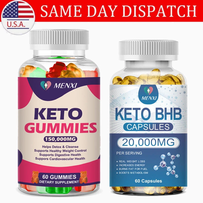 Keto Diet Pills | Keto ACV Gummies Weight Loss Fat Burner Appetite Suppressant