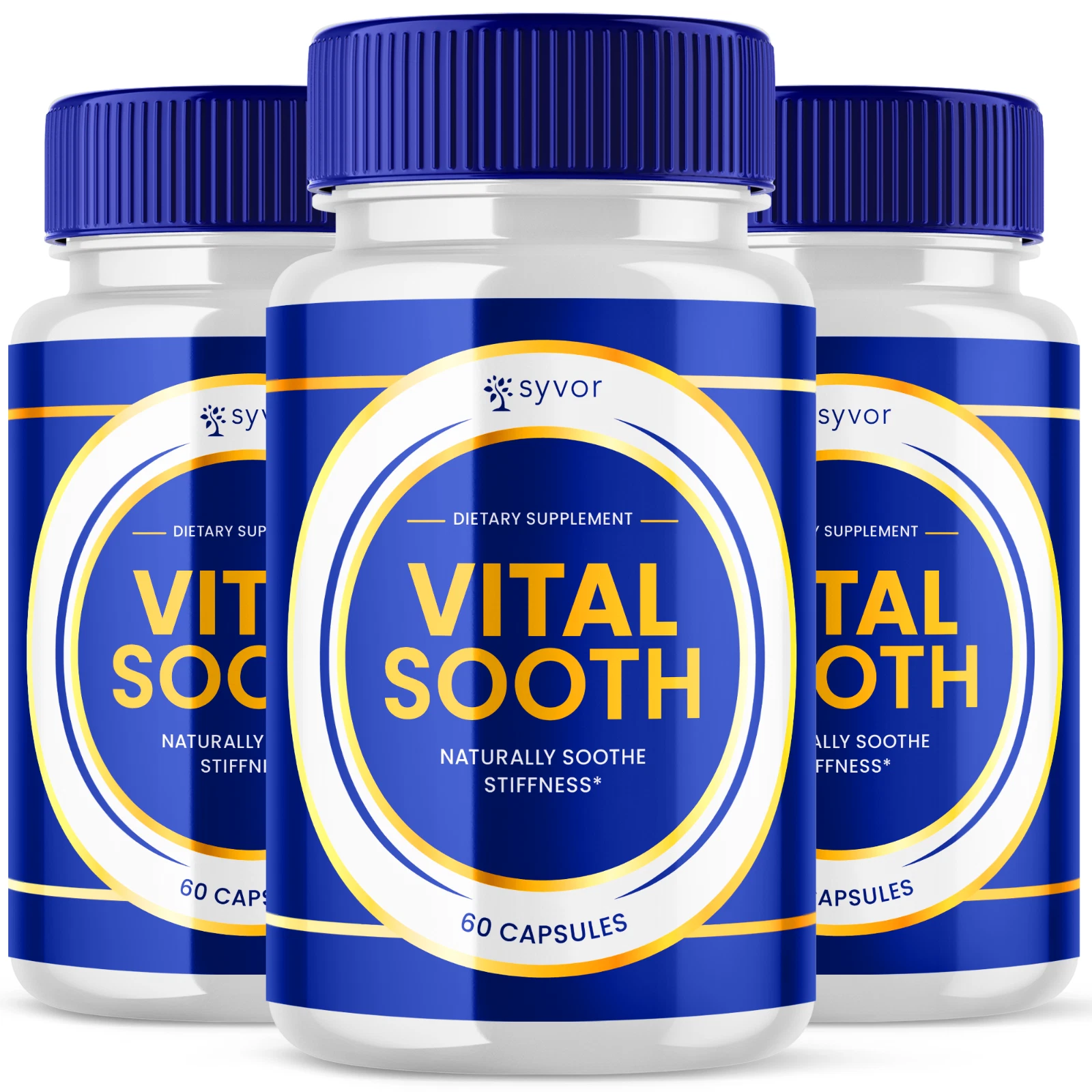 Vital Sooth Joint Support Natural Freedom to Move Vitamin Formula 180 Capsules