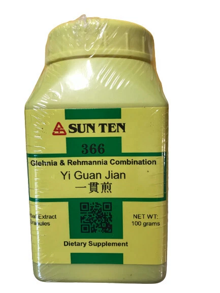 Sun Ten - Glehnia & Rehmannia Combination, 100gm Granules / Yi Guan Jian / 一貫煎