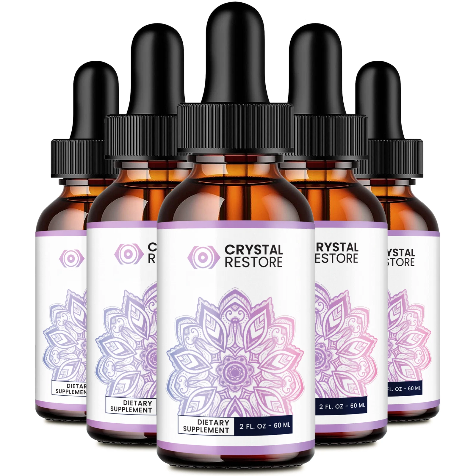 Crystal Restore Blood Drops, CrystalRestore Healthy Blood Support Drops (5 Pack)