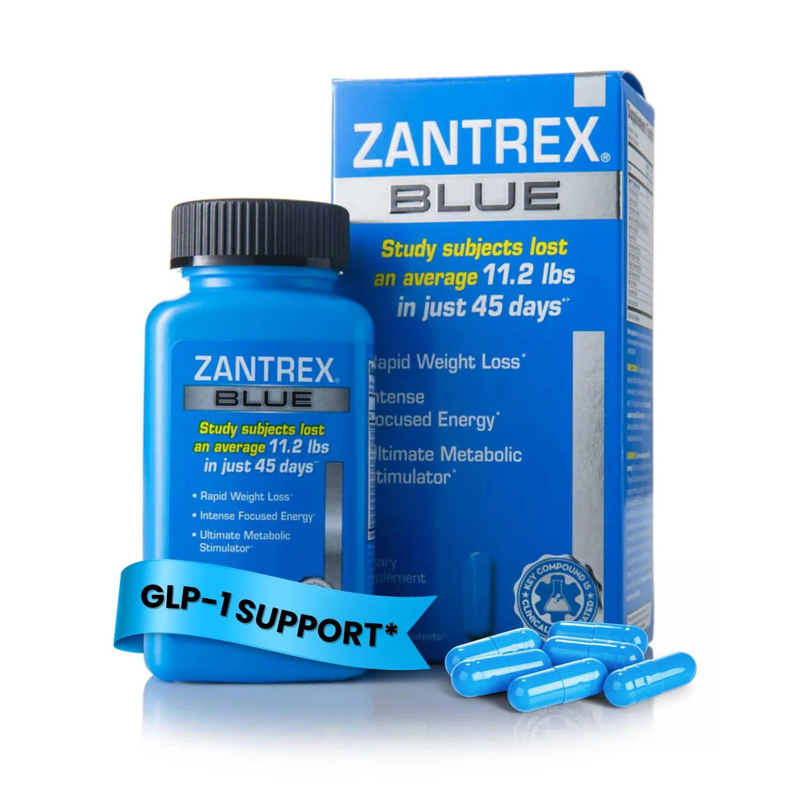 Zantrex Blue Energy & Thermogenesis Boost Energy | Weight Loss Supplement for...