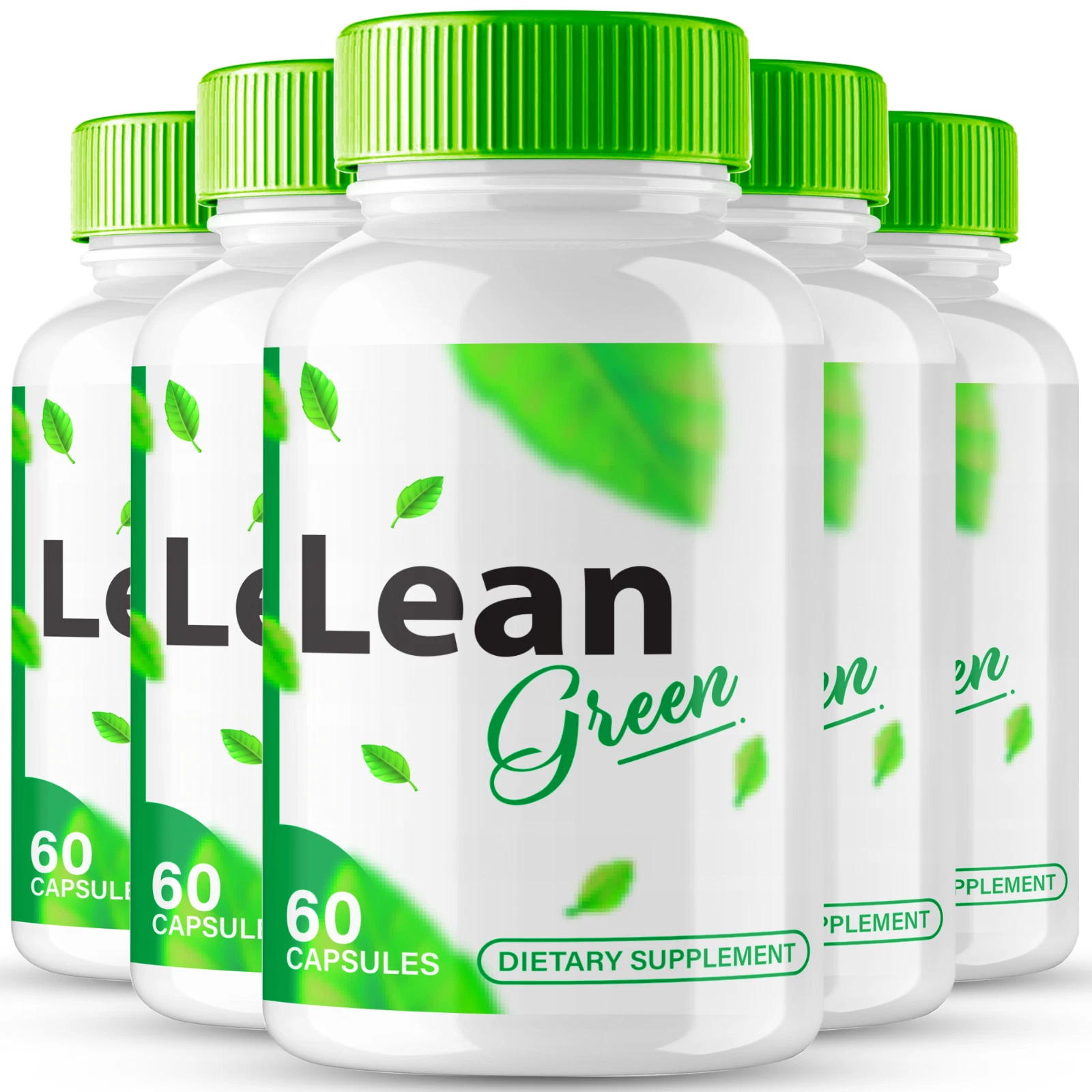 (5 Pack) Lean Green Keto Pills, Lean Green for Advanced Weight Loss and Energy