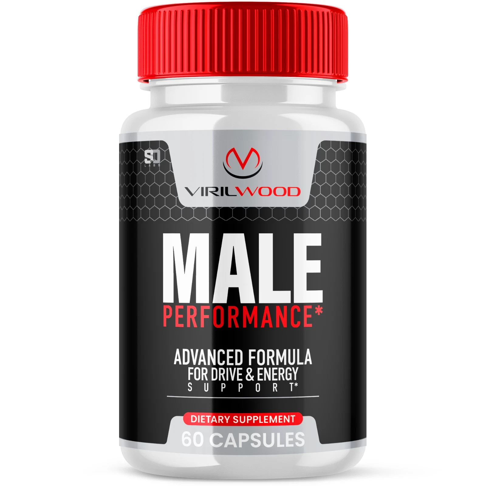 (1 Pack) Virilwood Male Pills Maximize Energy, Vitality & Stamina 60 Capsules