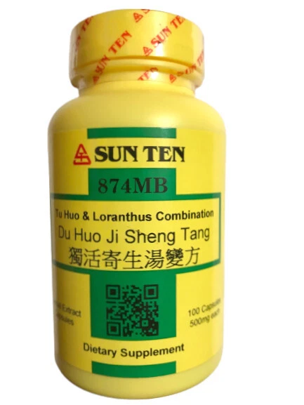 Sun Ten - Tu-huo & Loranthus Combination Modified, Capsules/Du Huo Ji Sheng Tang