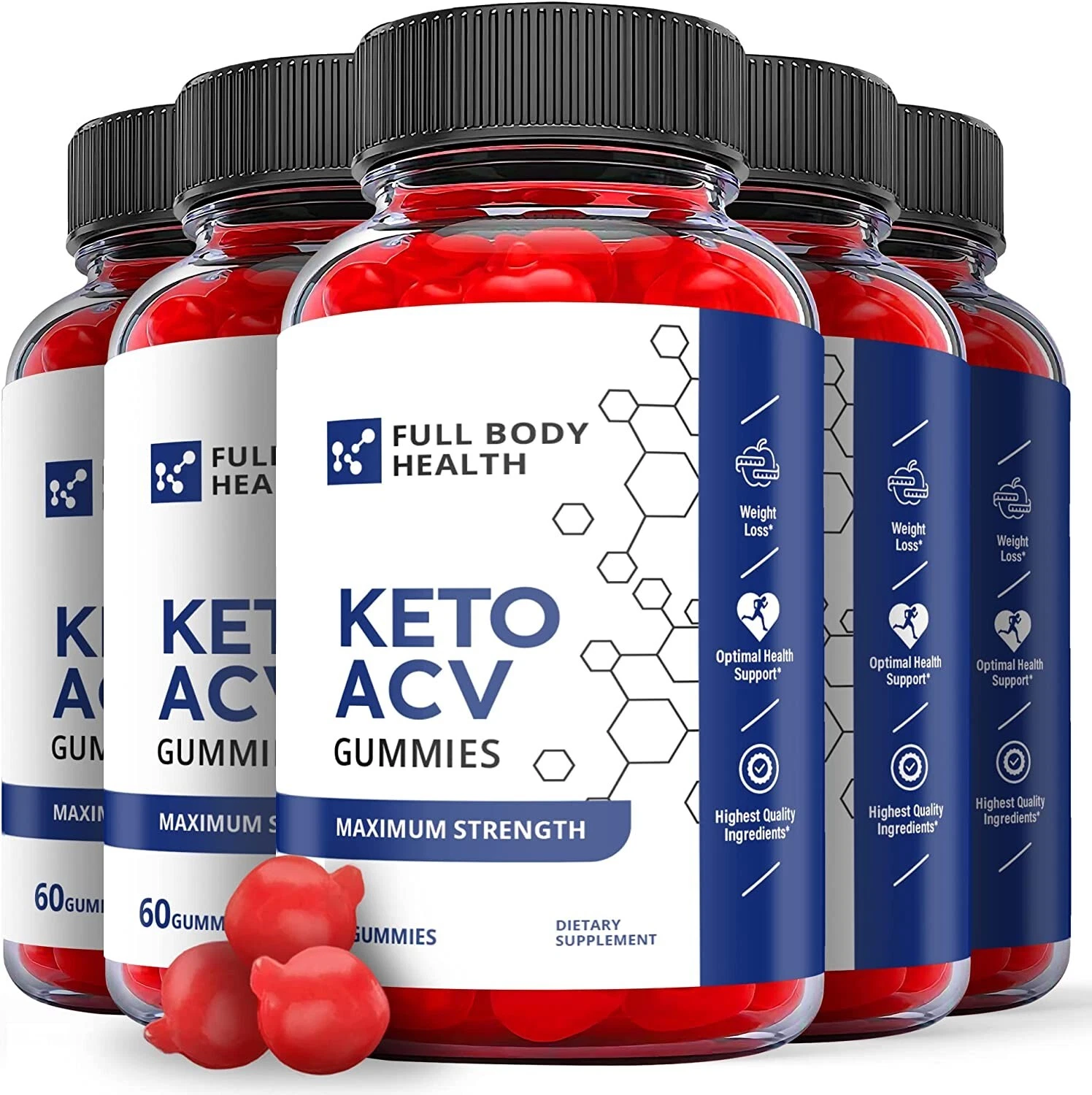 Full Body Health Keto - Full Body Health Keto ACV Gummies Weight Loss (5 Pack)