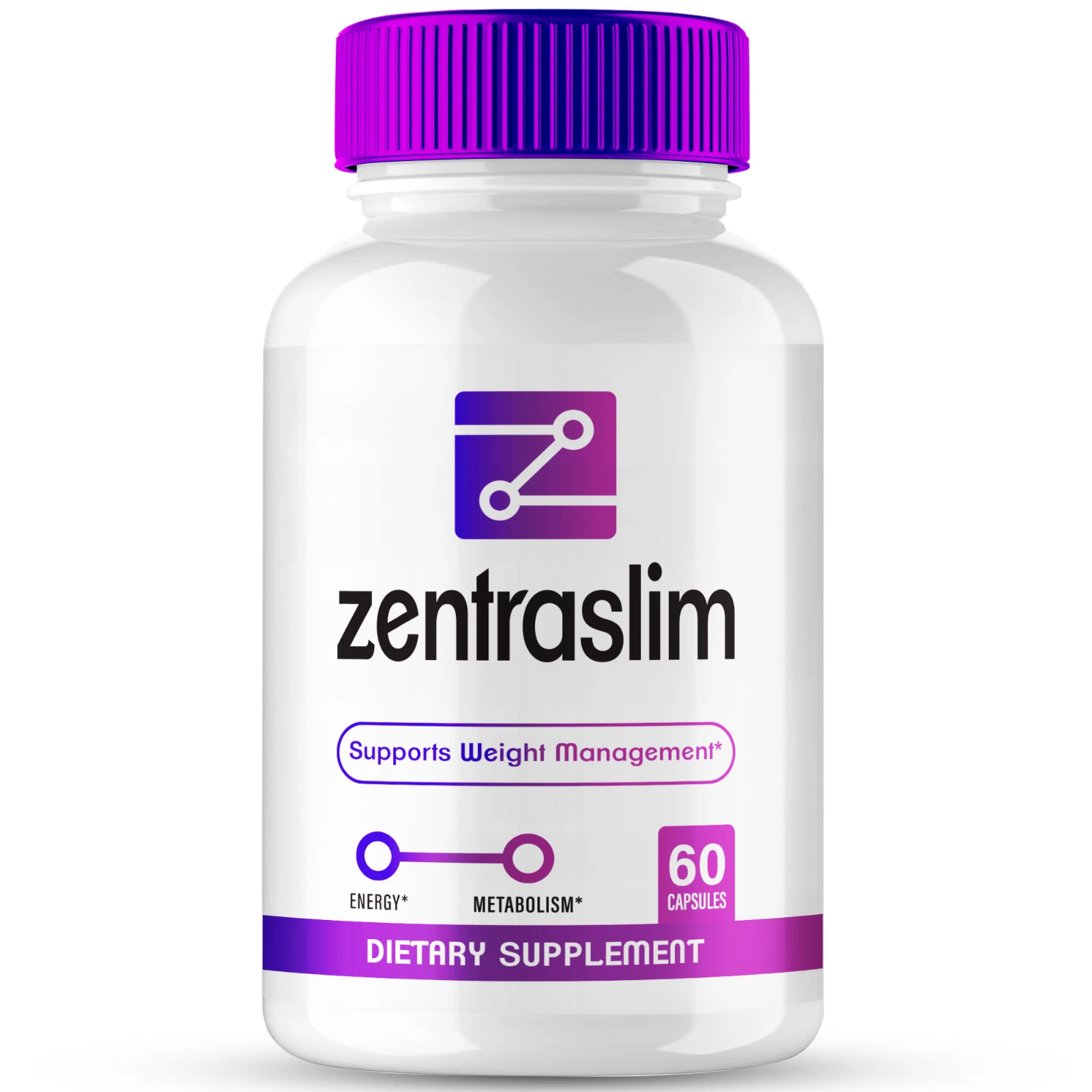 Zentraslim Capsules for Weight loss, Advanced Fat Burning Formula Pills 60ct
