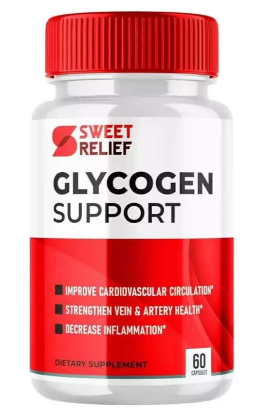 (1 Pack) Sweet Relief Glycogen Blood Support Supplement Capsules