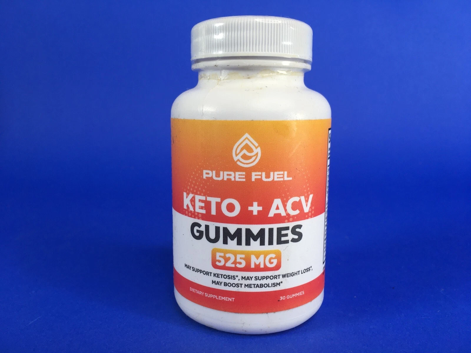 Pure Fuel Keto + ACV Weight Loss Support 525MG 30 Gummies