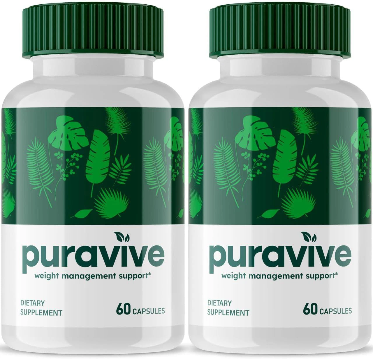 (2 Pack) Puravive Weight Loss Capsules - Official Formula For Weight Management