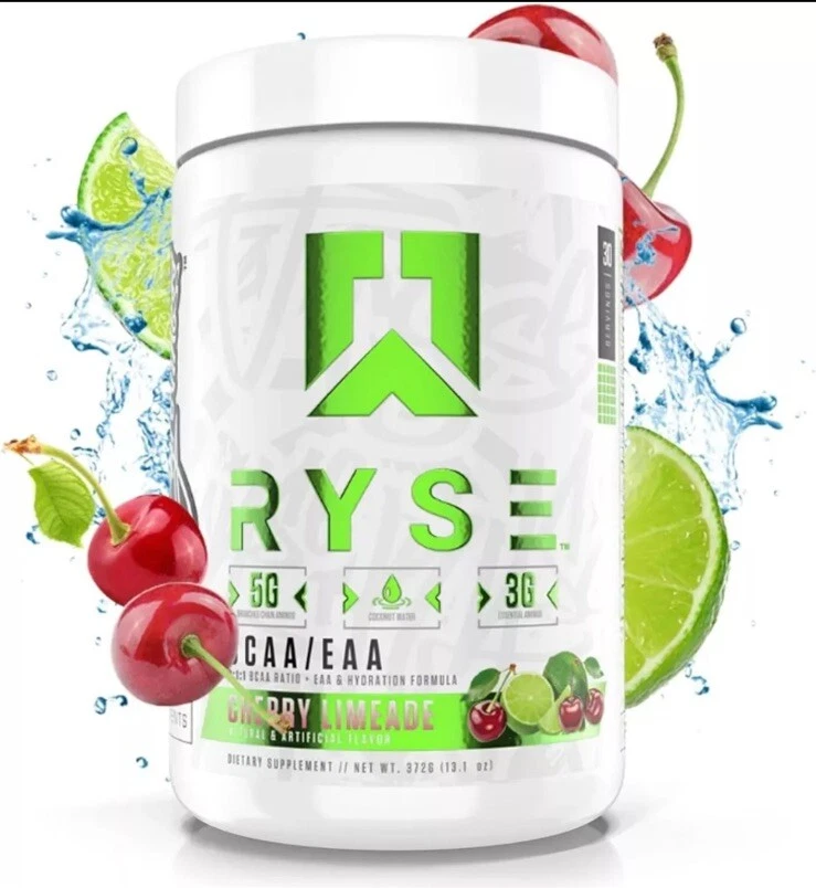 Ryse BCAA/EAA, Cherry Limeade, 13.1 oz (372 g)