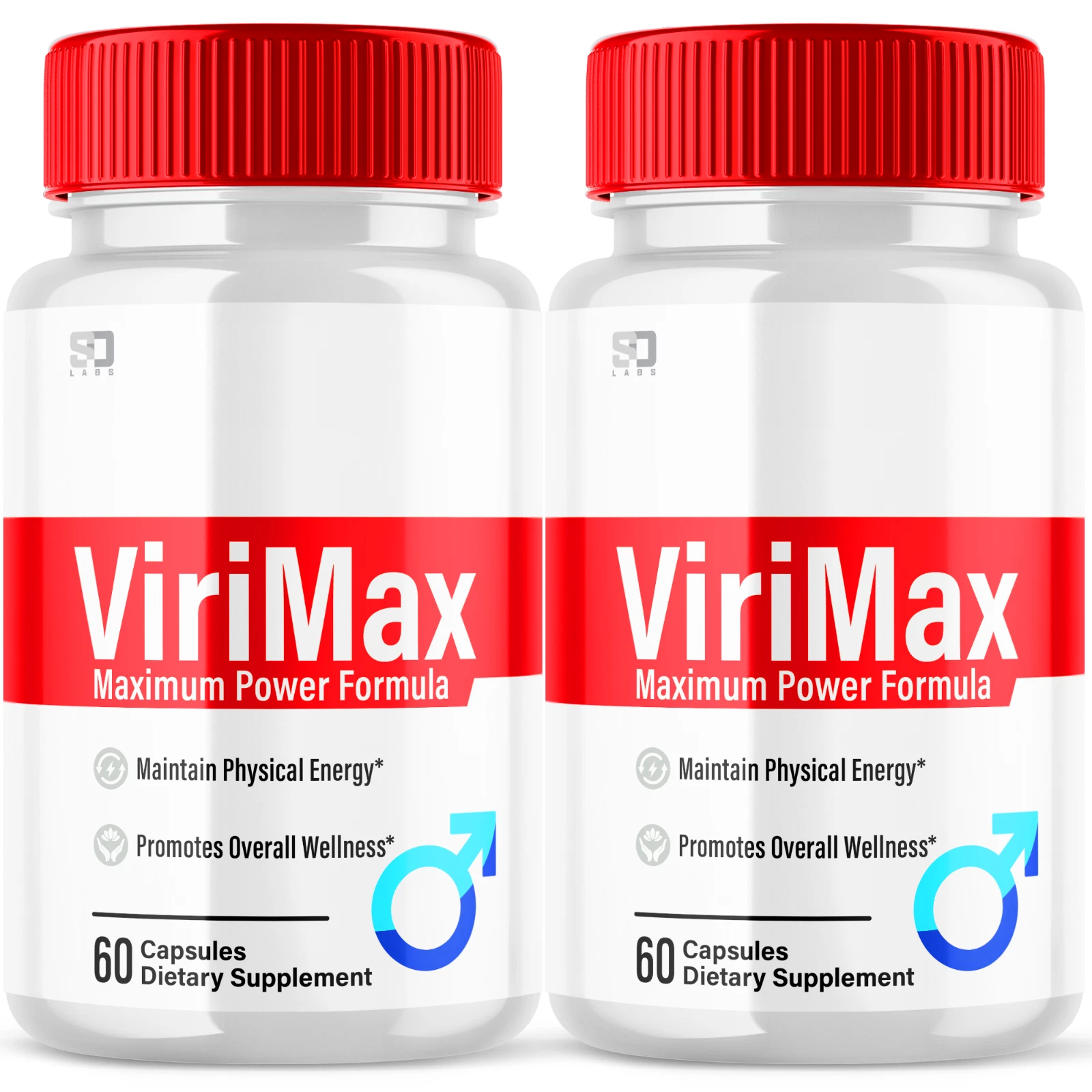 (2 Pack) ViriMax Male Enhancement Pills - Maximize Energy, Vitality & Stamina