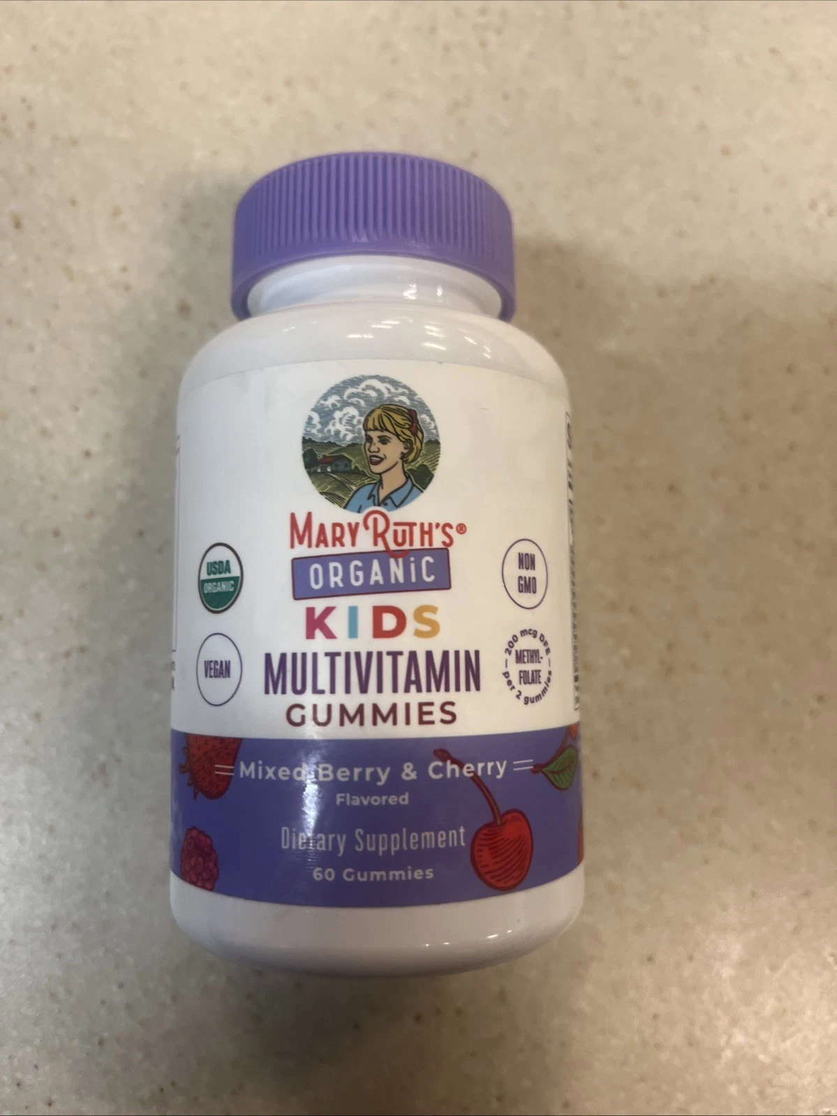 MaryRuth Organics Kids Vitamins,Multi,2 Month Supply,Kids Multivitamin Gummies