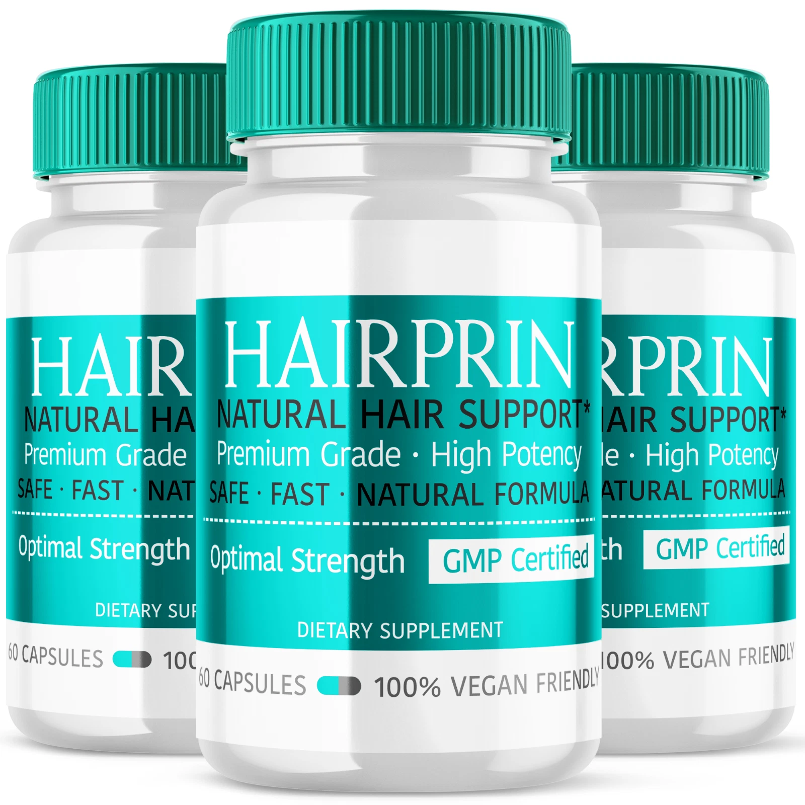 Hairprin Supplement Pills, Advanced Support for Healthy Hair Growth 180 Capsules
