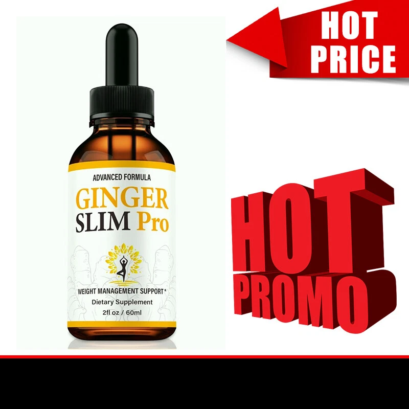 Ginger Slim Drops - Weight Loss Drops to Support Fat Burning - Heart Health