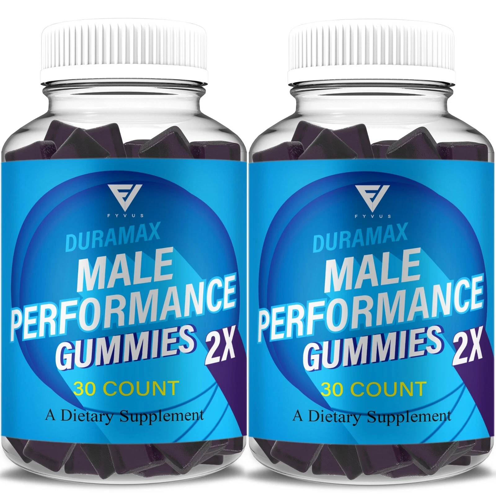 (2 Pack) Duramax Gummies, Duremax Performance Gummy Supplement (2 Month Supply)