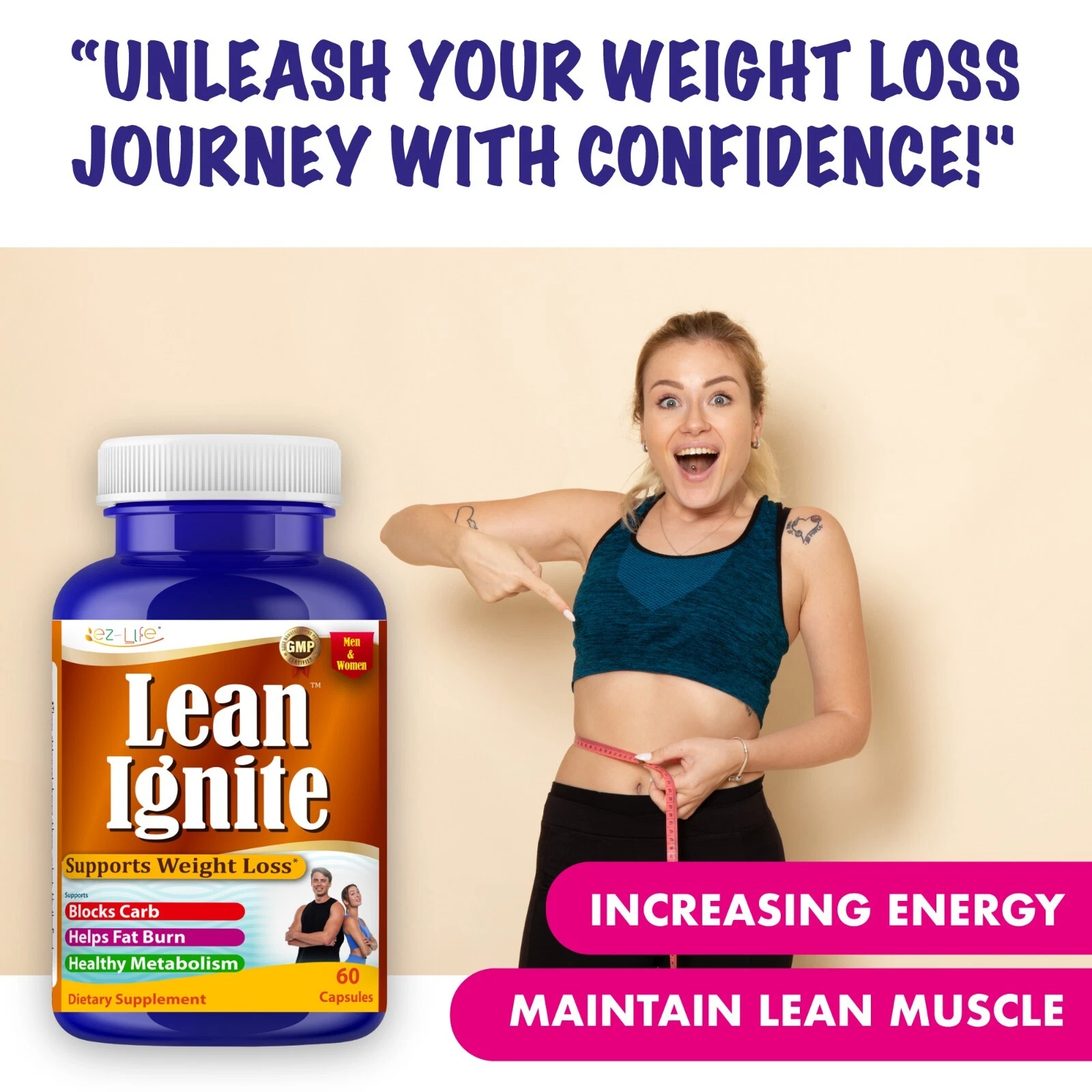 Fat Burner Garcinia Cambogia Weight Loss Supplements With Green Coffie Bean 60