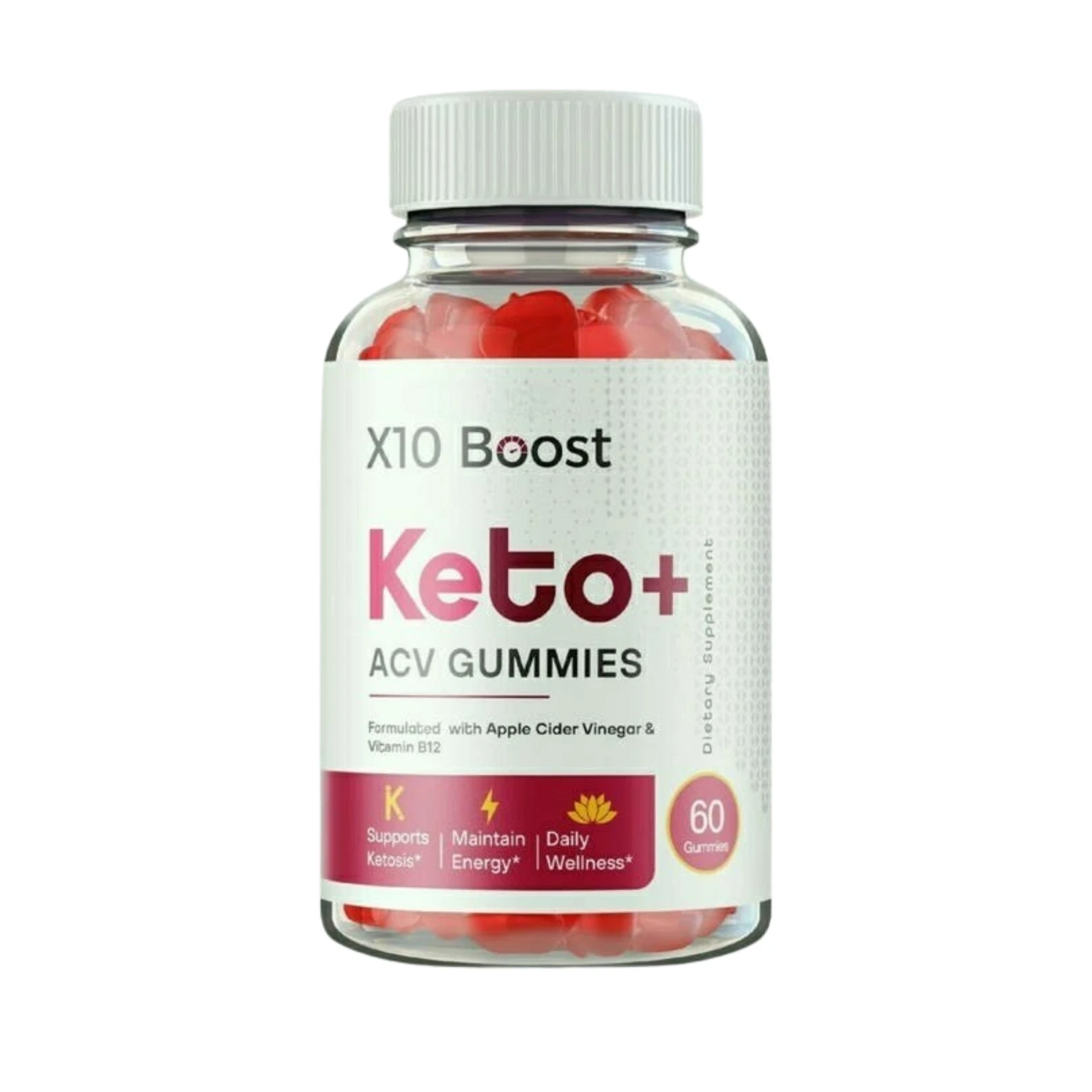 X10 Boost Keto ACV gummies, X10 Boost Gummies Weight Loss (60 Gummies)