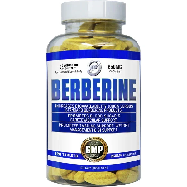 HI-TECH PHARMACEUTICALS BERBERINE (120) immune, weight management and GI support
