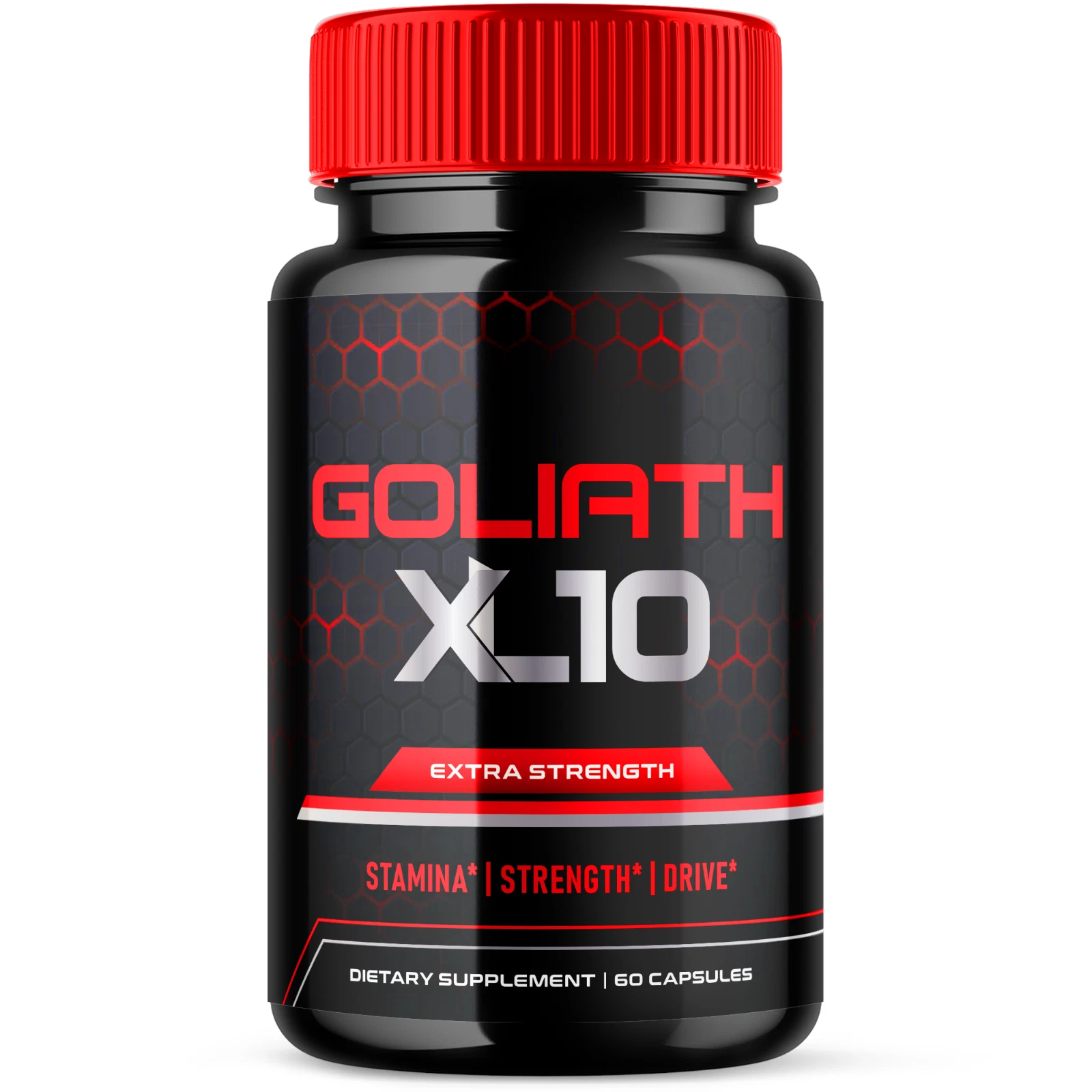 Goliath XL10 Pills For Men Advanced Vitality Support Supplement 60 Capsules