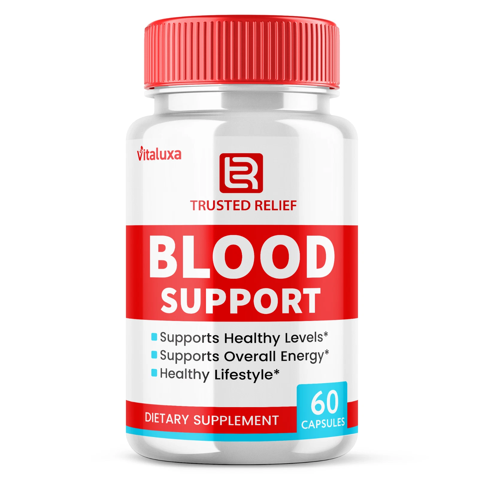TrustedRelief Blood Support Pills for Managing Sugar Levels (60 Capsules)