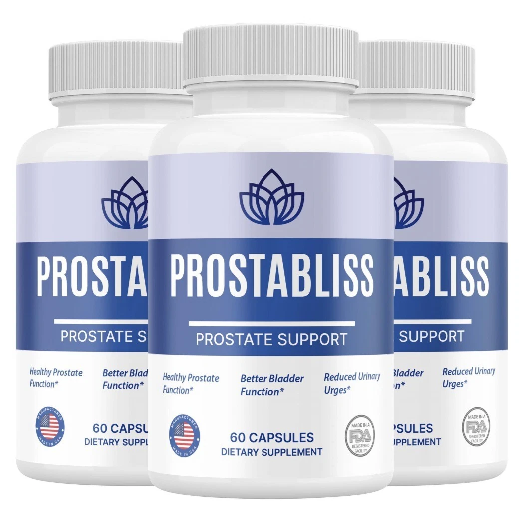 Prostabliss Advanced Prostate Support Max Strength Bladder Supplement ( 3 Pack )