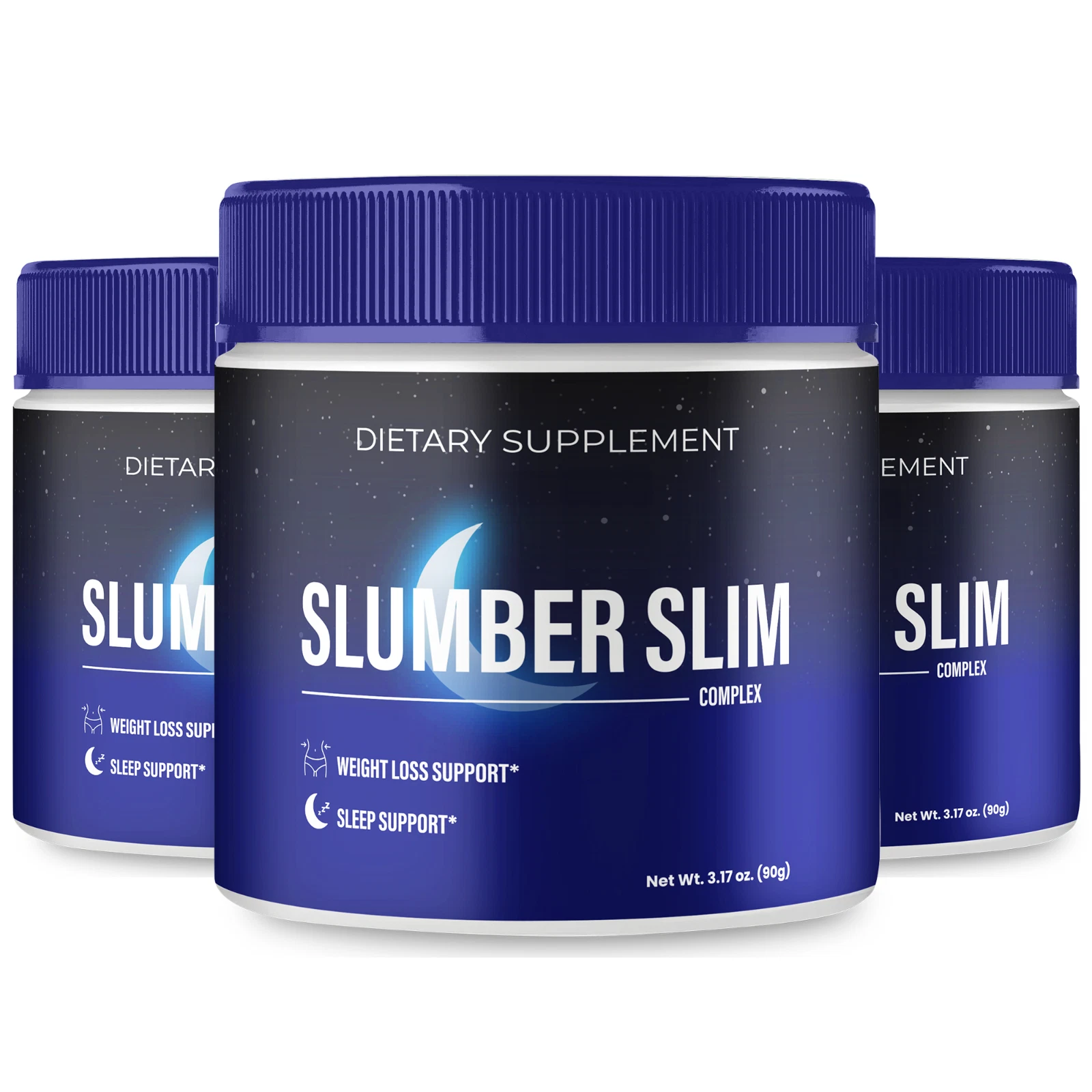 (3 Pack) Slumber Slim Powder, SlumberSlim Advanced Formula - Maximum Strength