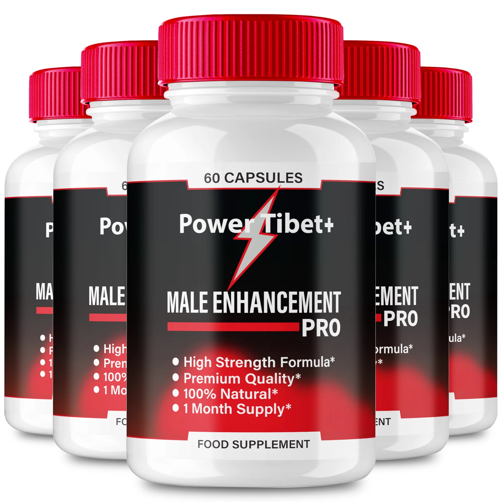 (5 Pack) Power Tibet Advanced Male Health Pills Boost Vitality and Performance