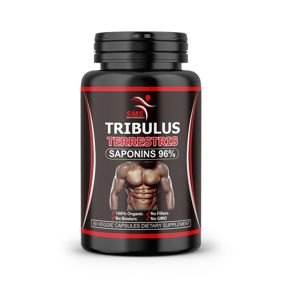 TRIBULUS TERRESTRIS 96% SAPONINS BIG MUSCLES 7500mg EXTRACT TESTOSTERON PILLS