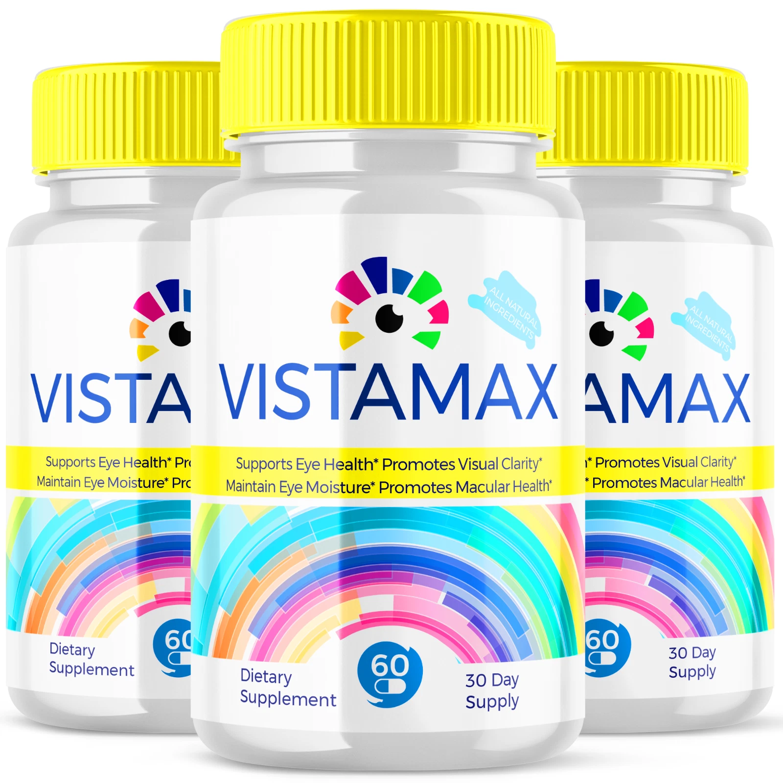 Vistamax Pills Enhance Vision Clarity, Support Healthy Eye Function 180 Capsules