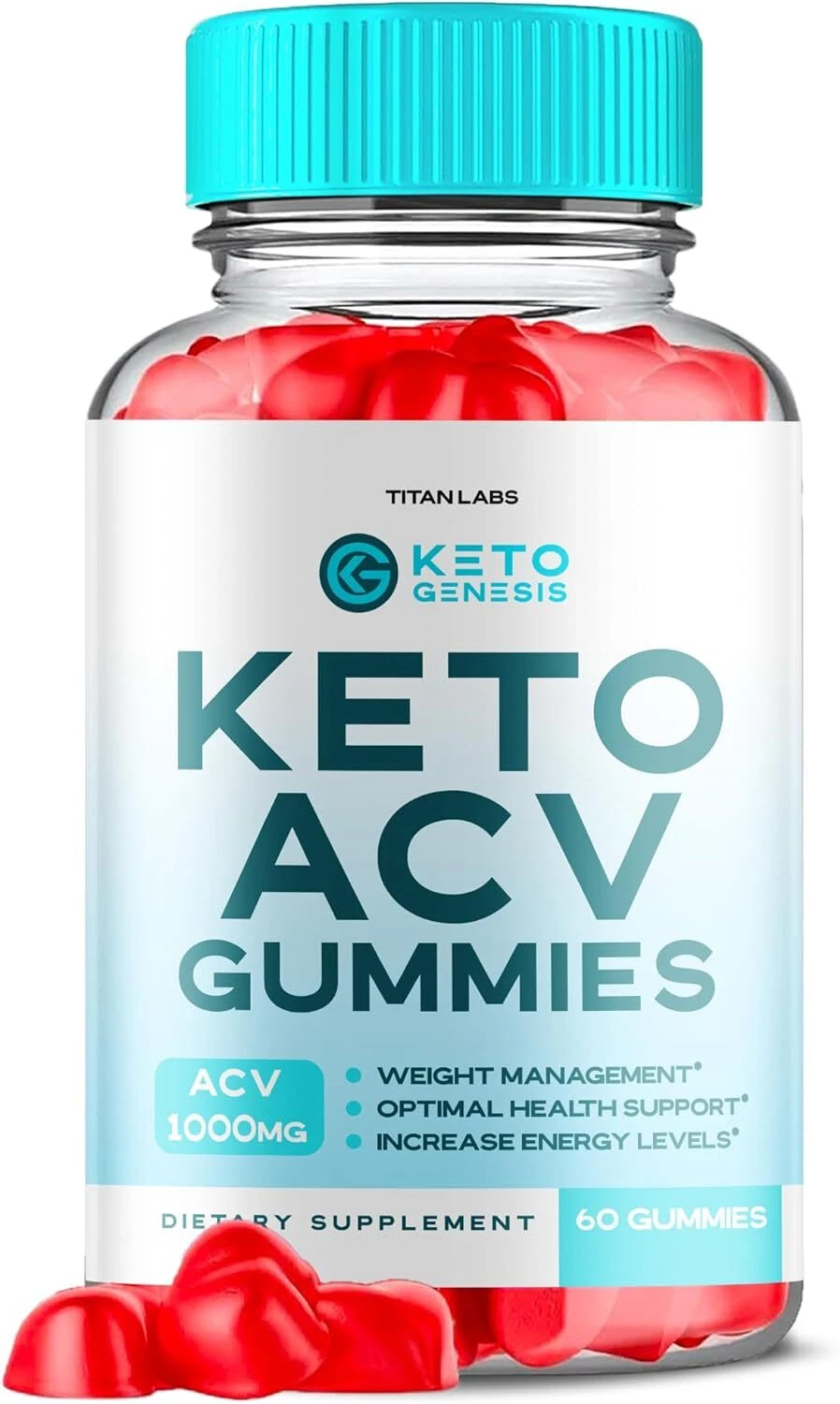 Keto Genesis Gummies, Genesis Keto ACV Keto Gummies Weight Loss (60 Gummies)
