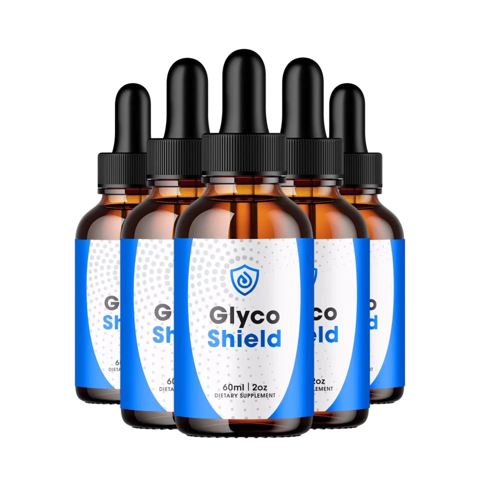 (5-Pack) Glyco Shield Drops – GlycoShield Drops to Support Overall Blood Health