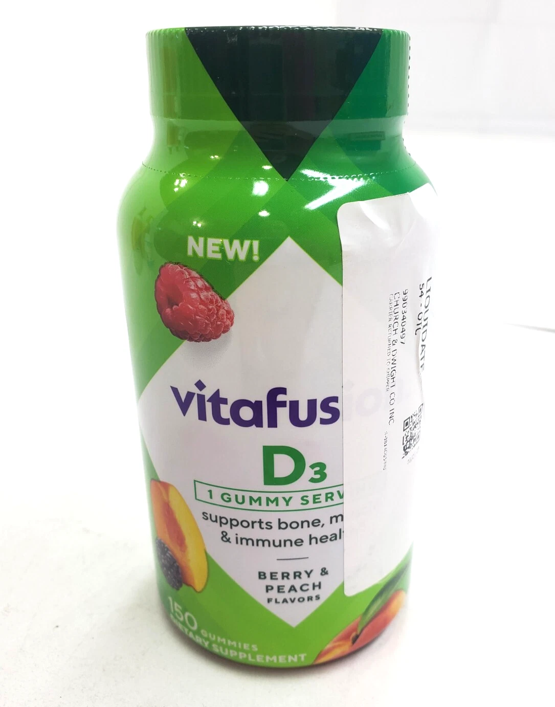 Vitafusion Vitamin D3 Gummy Vitamins for Bone & Immune System, 150 Gummies