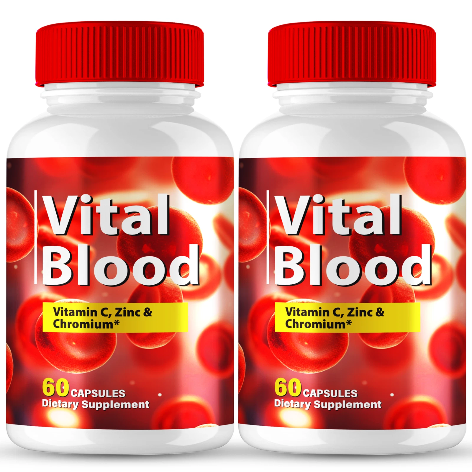 (2 Pack) Vital Blood Pills, VitalBlood Blood Health Support for Stable Levels