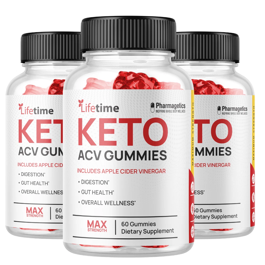 Lifetime Keto ACV Gummies Weight Loss Supplement Strong Formula 180 Gummies