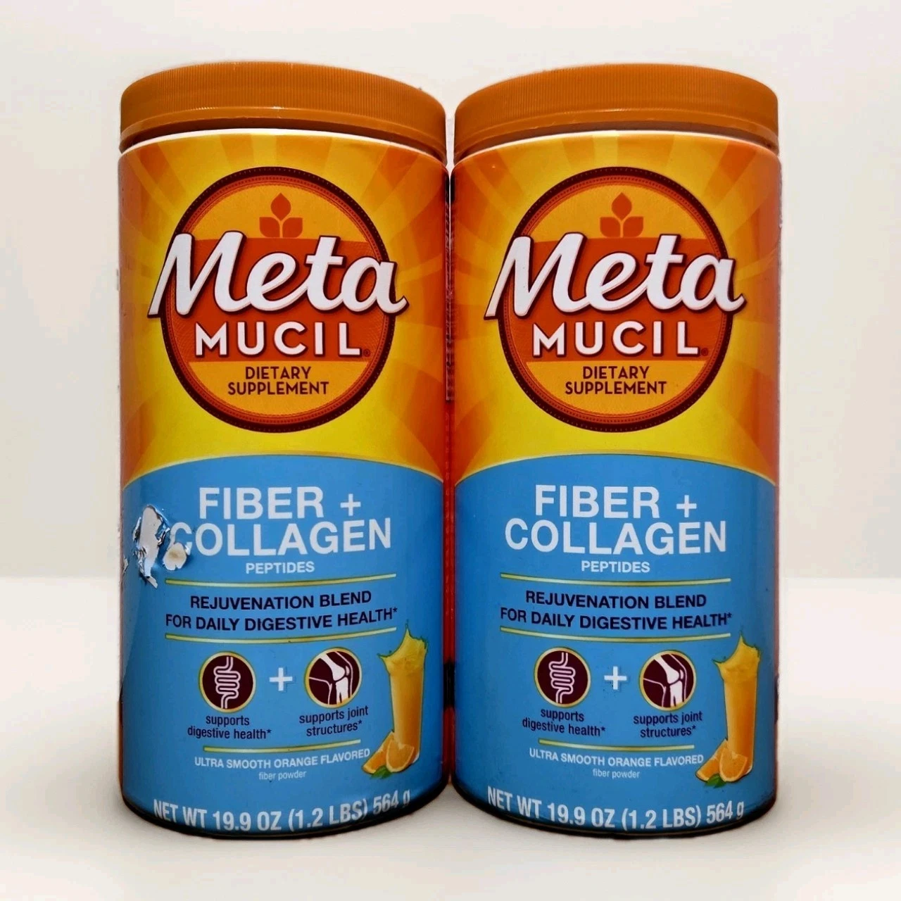 Metamucil Fiber + Collagen Rejuvenation Blend 19.9oz EXP 11/2026