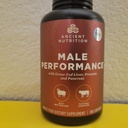 Ancient Nutrition Male Performance Grass-Fed Liver Prostate Pancreas 180 Capsule
