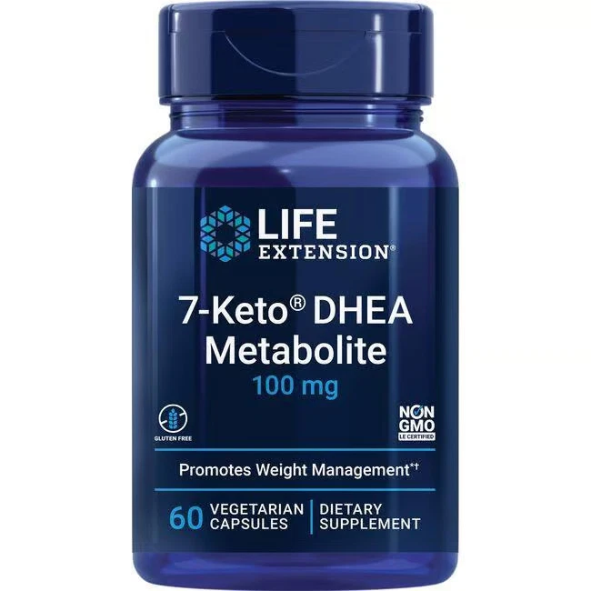 Life Extension 7-Keto Dhea Metabolite 100 mg 60 Veg Caps