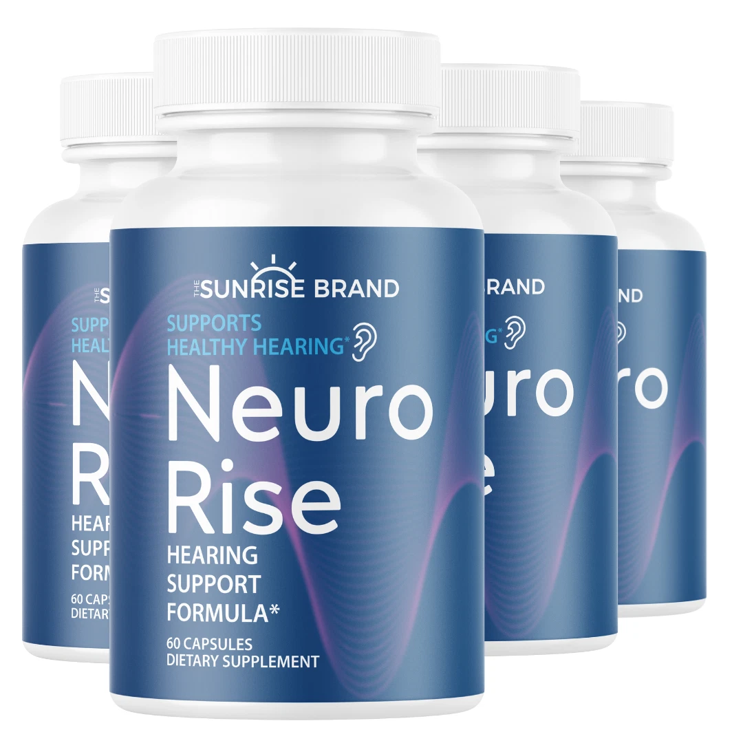 Neuro Rise -Hearing Support Formula 4 Bottles 240 Capsules