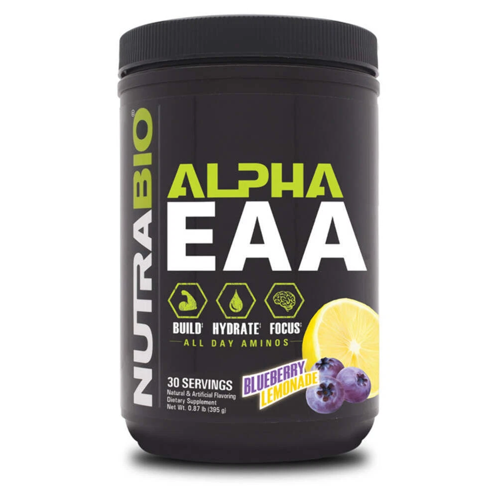 NutraBio - ALPHA EAA - 30 Servings