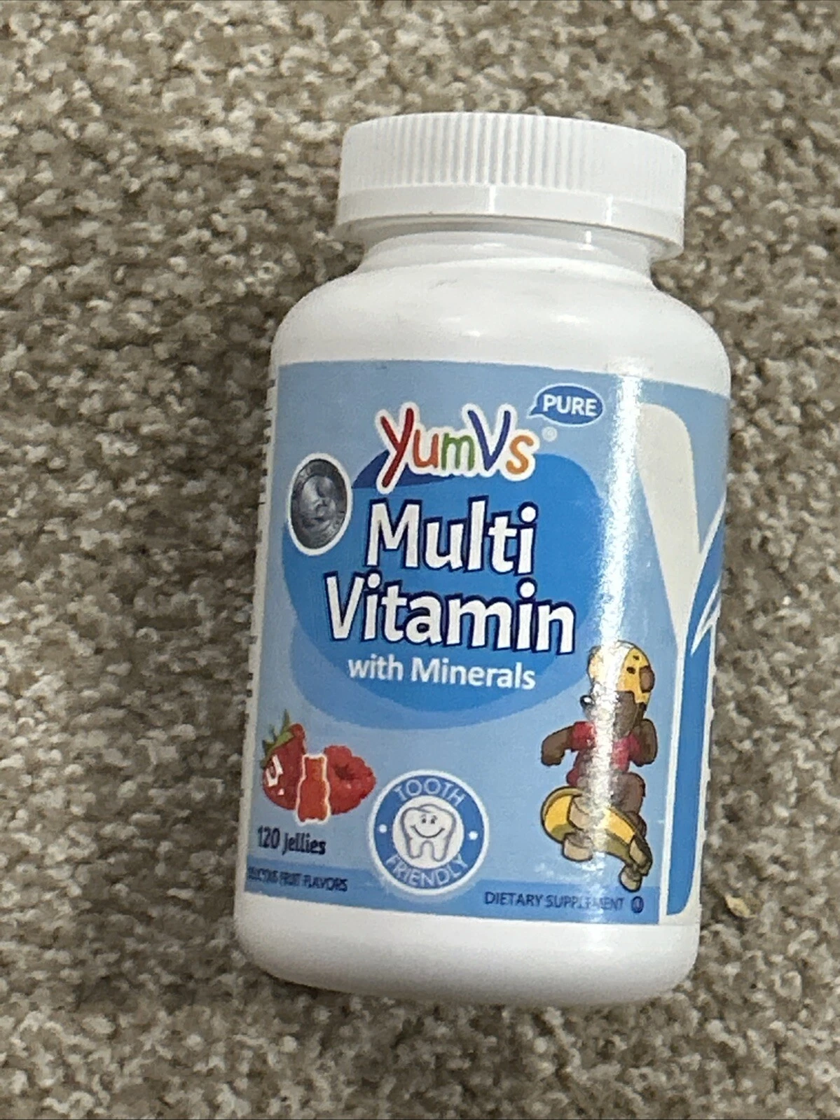 Multi Vitamin with Minerals, Delicious Fruit, 120 Jellies