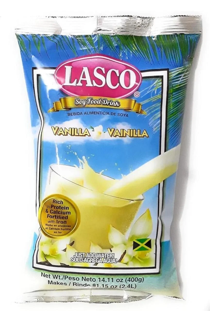 3 Packs Vanilla Lasco (400g) FREE SHIPPING - Tariffs are paid by us for US