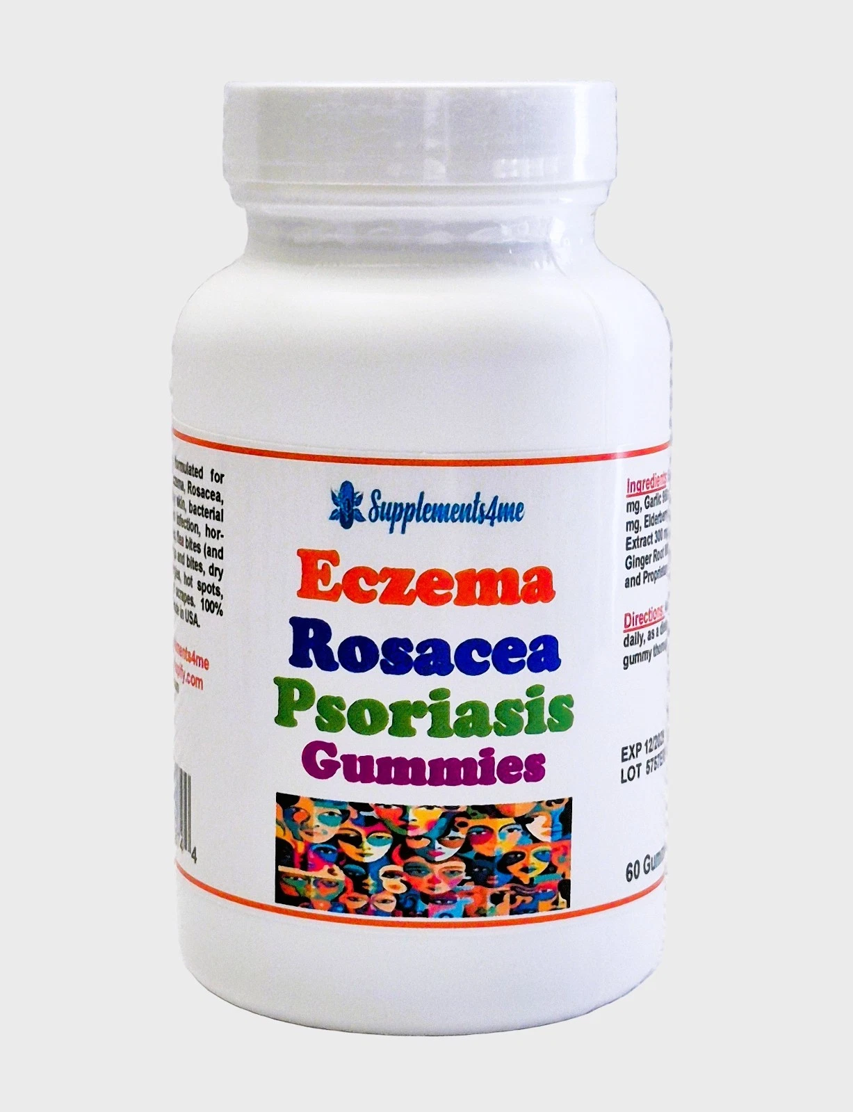 Manten una piel limpia - gomas de mascar - made in usa