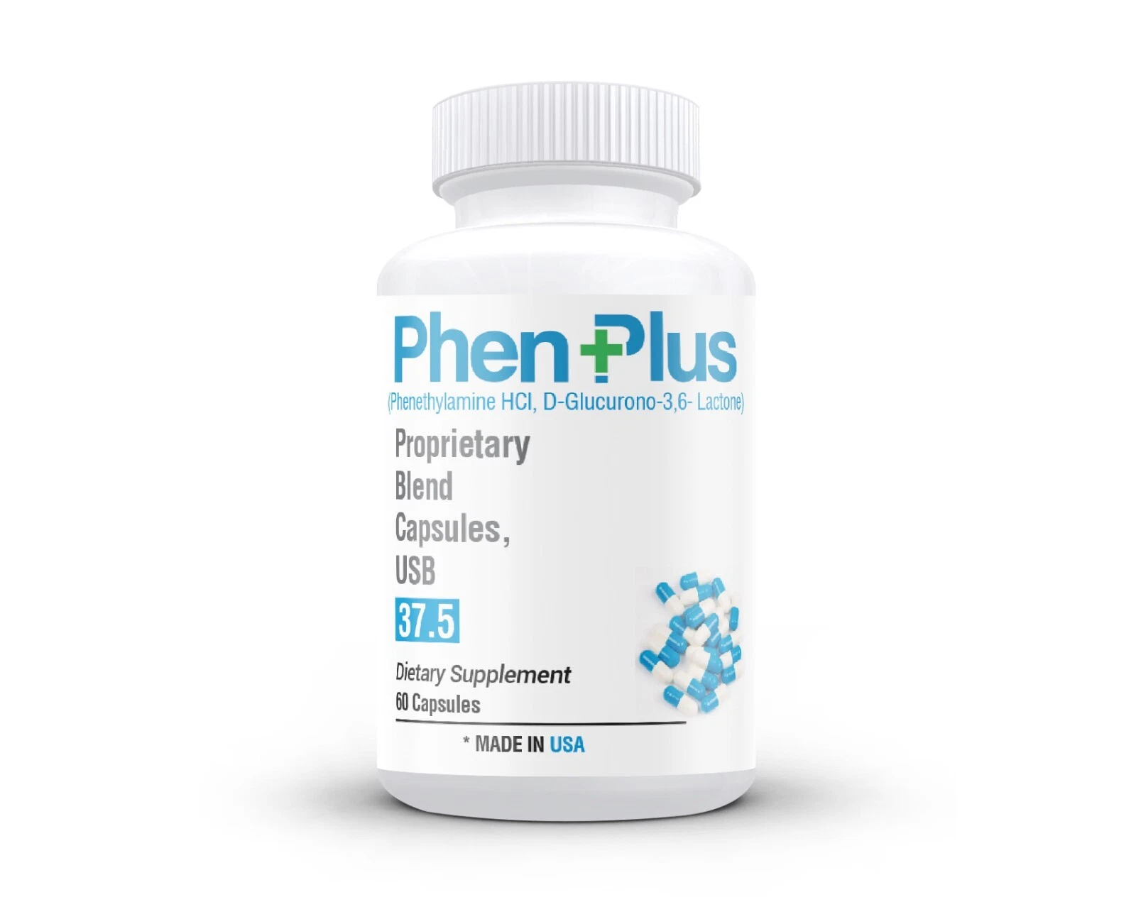 PhenPlus 37.5 Max strenght fat burner weight loss appetite reducer