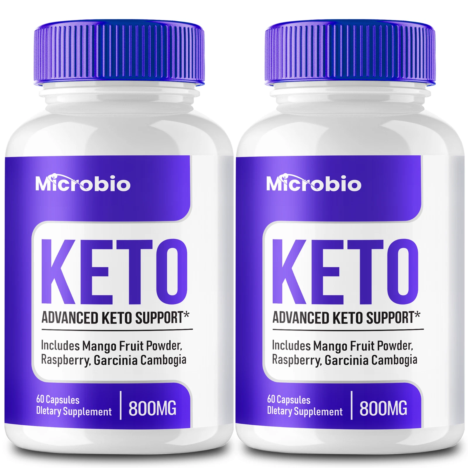 (2 Pack) MicroBio Keto Capsules, Micro Bio Advanced Weight Management Pills