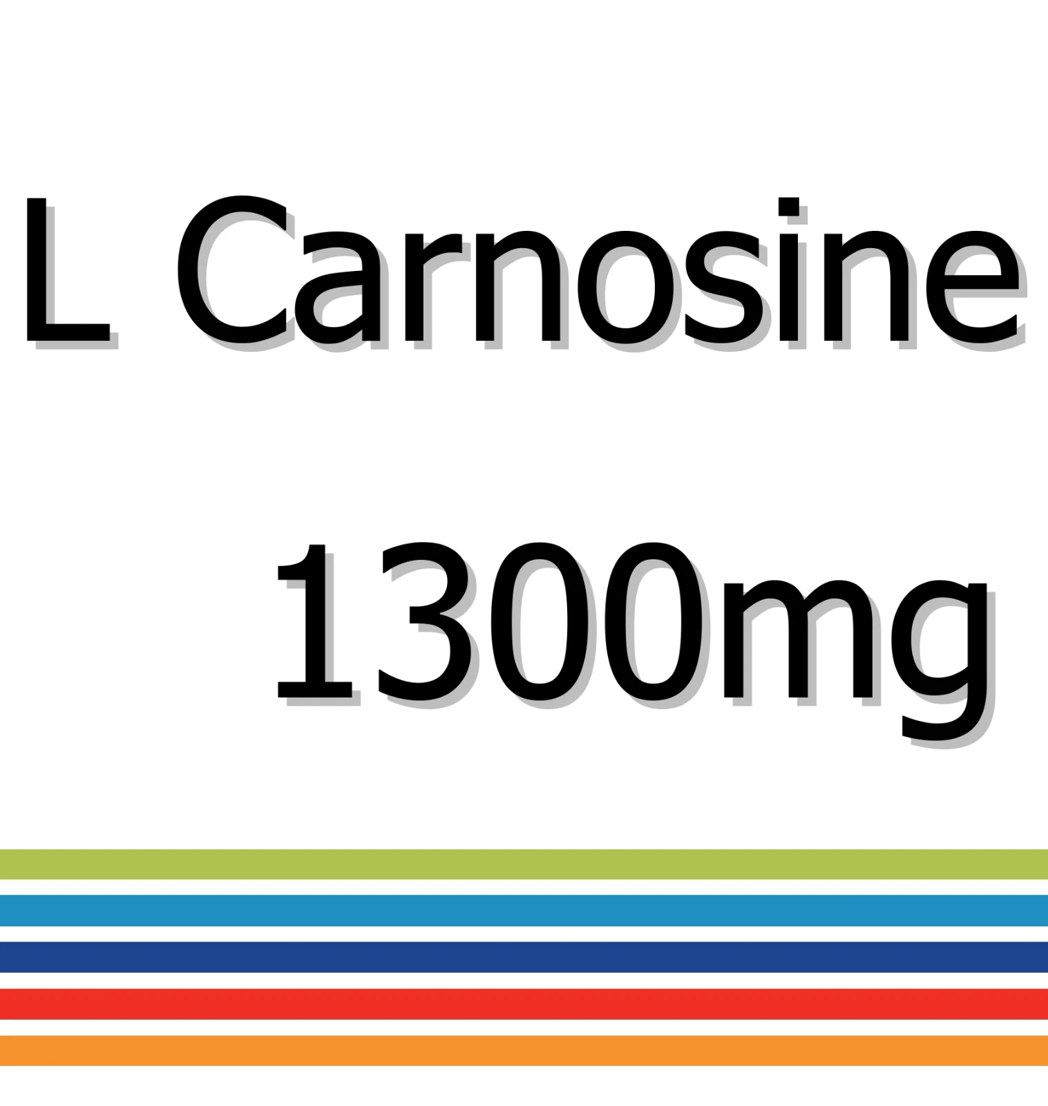 L Carnosine 1300mg x 90 Tablets - Inflammation Reduction