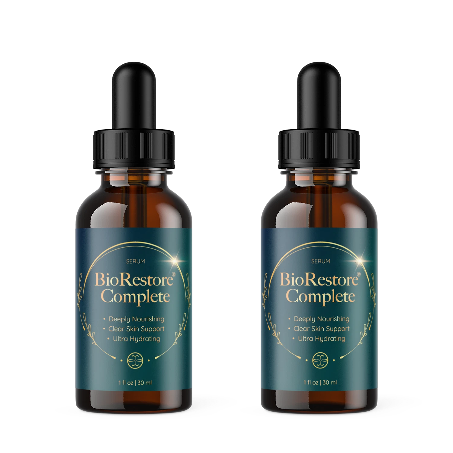 (2 Pack) BioRestore Complete - Skin Ultra Nourishing Drops, For All Skin Types