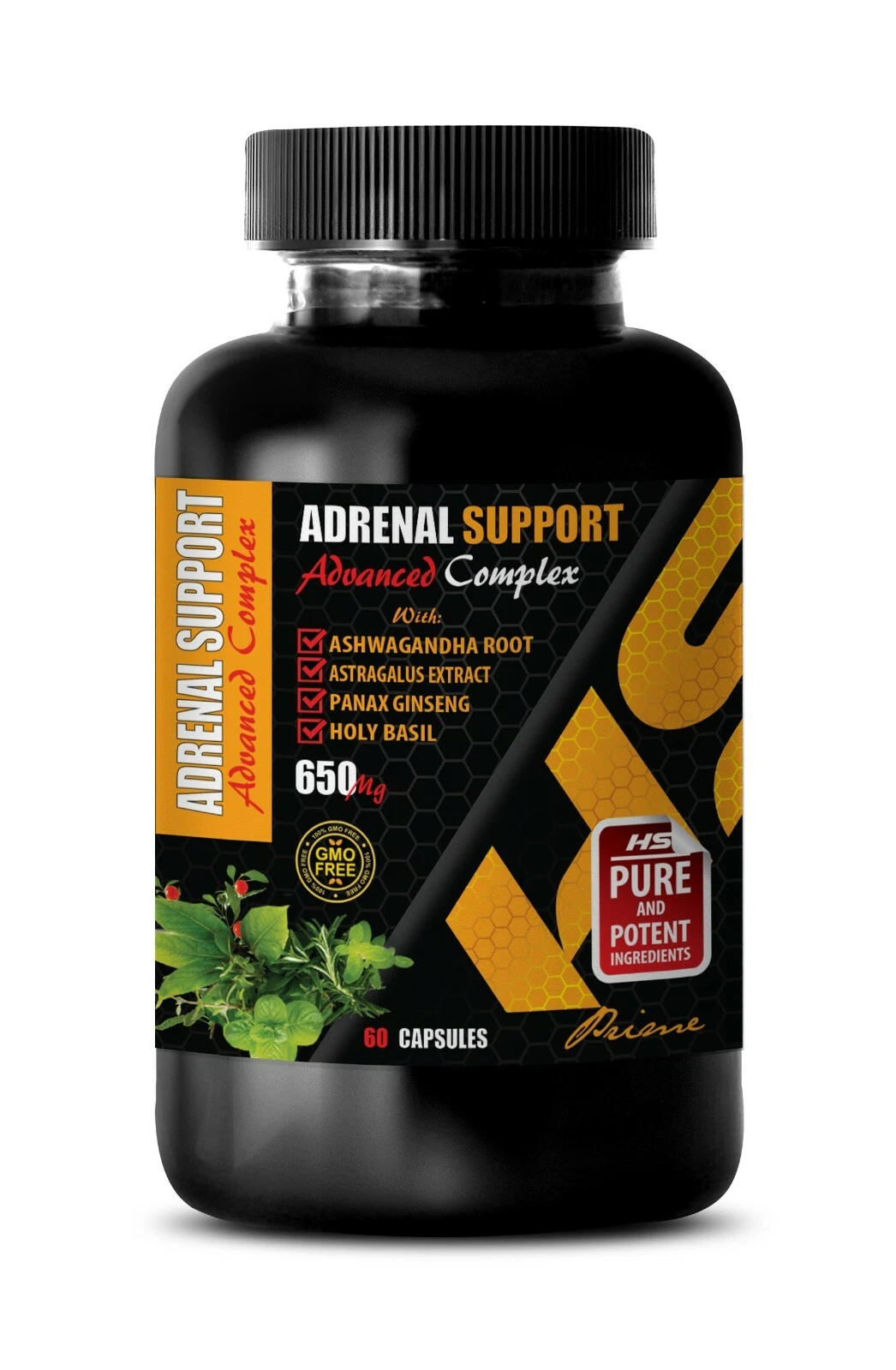 adrenal fatigue - ADRENAL SUPPORT - energy boosters for men and women - 1 Bottle